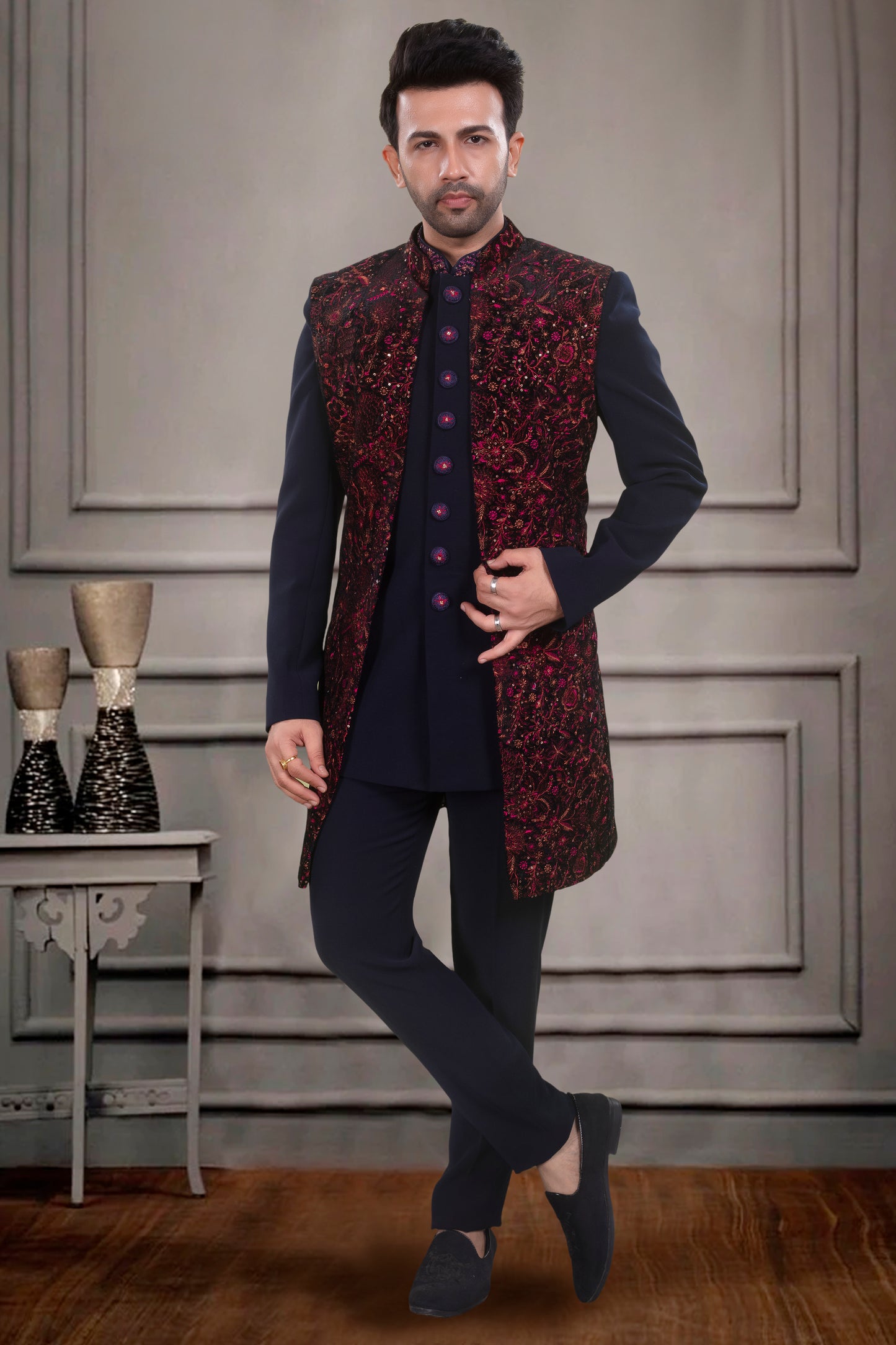 Mens Sherwani-  V260011