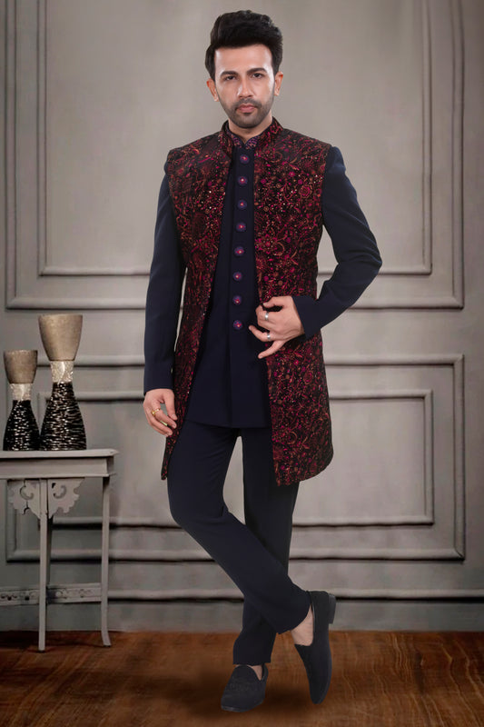 Mens Sherwani-  V260011