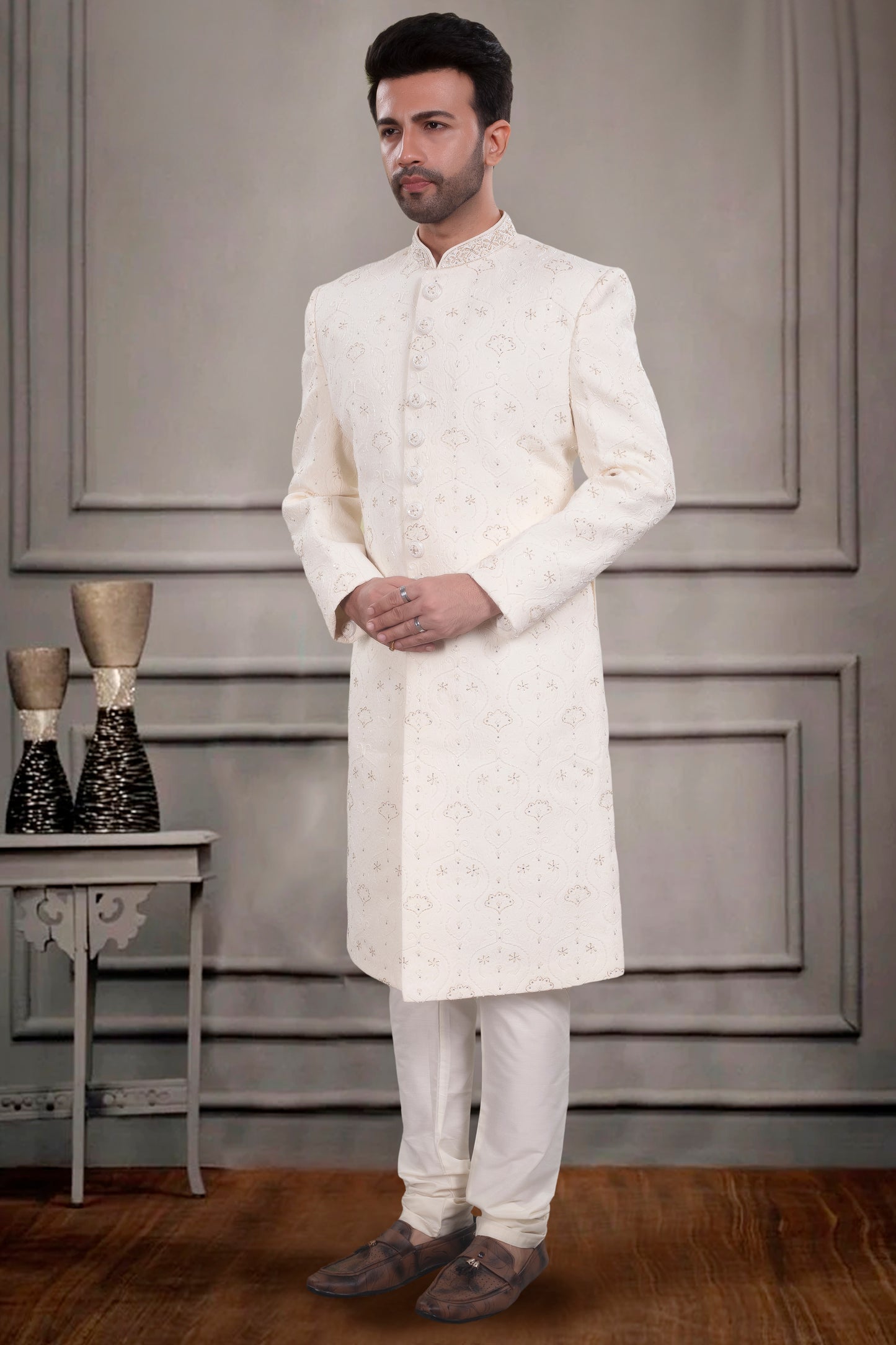 Mens Sherwani-  V200054