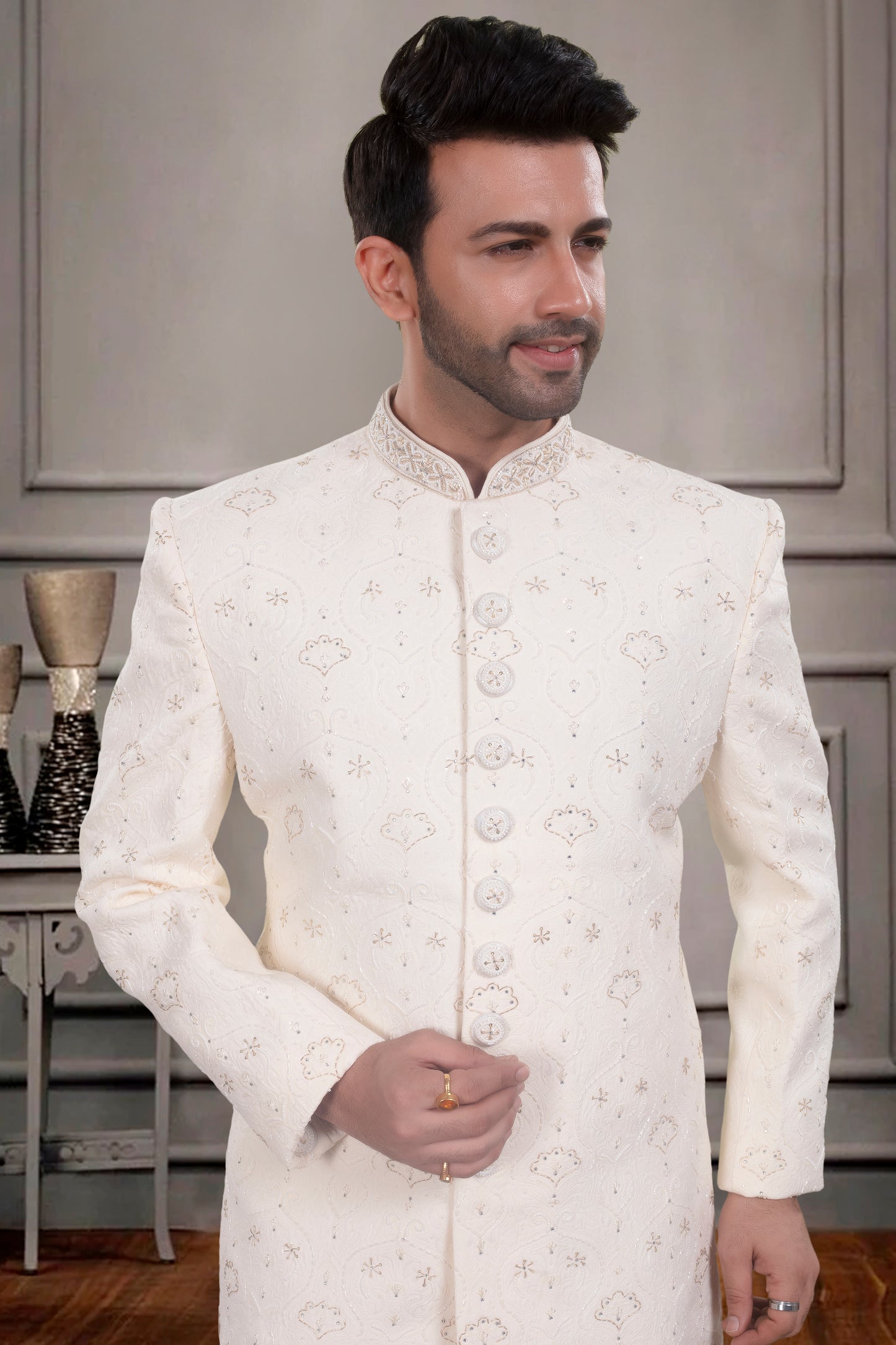 Mens Sherwani-  V200054