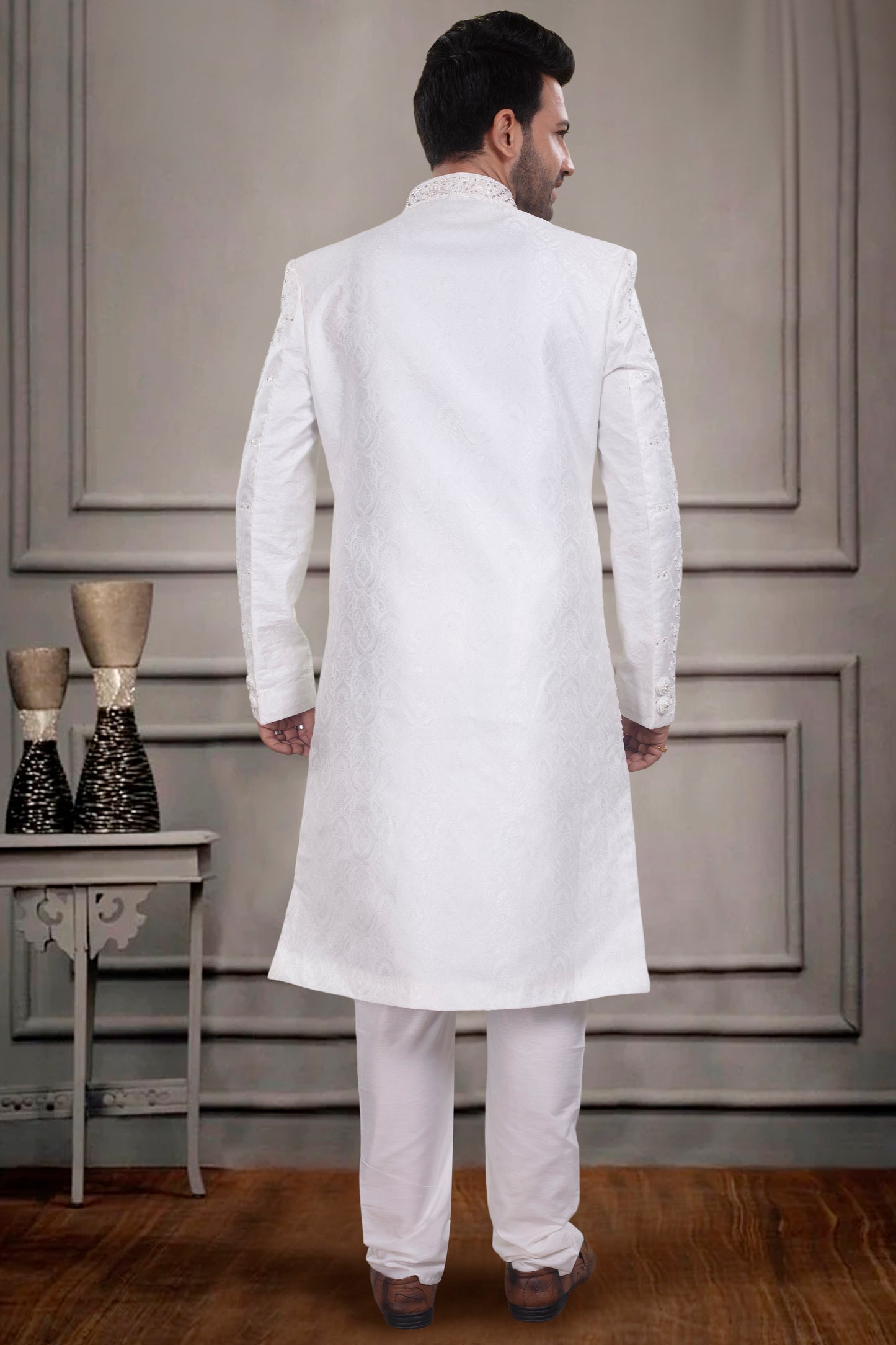 Mens Sherwani-  V200055