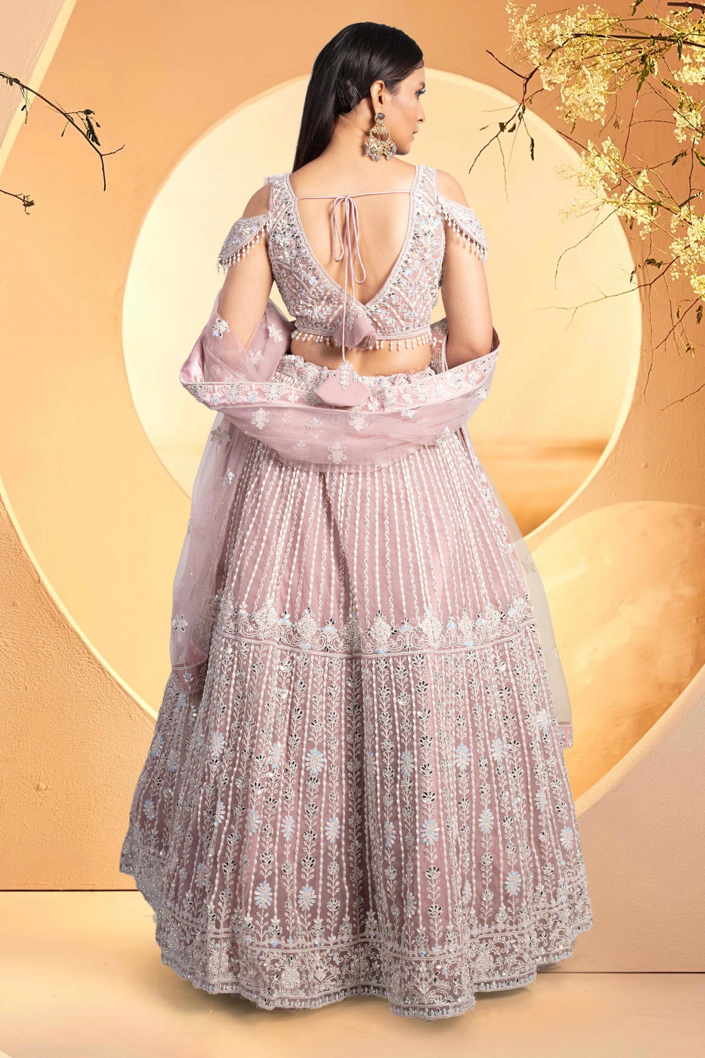 Party Wear Lehenga D-294