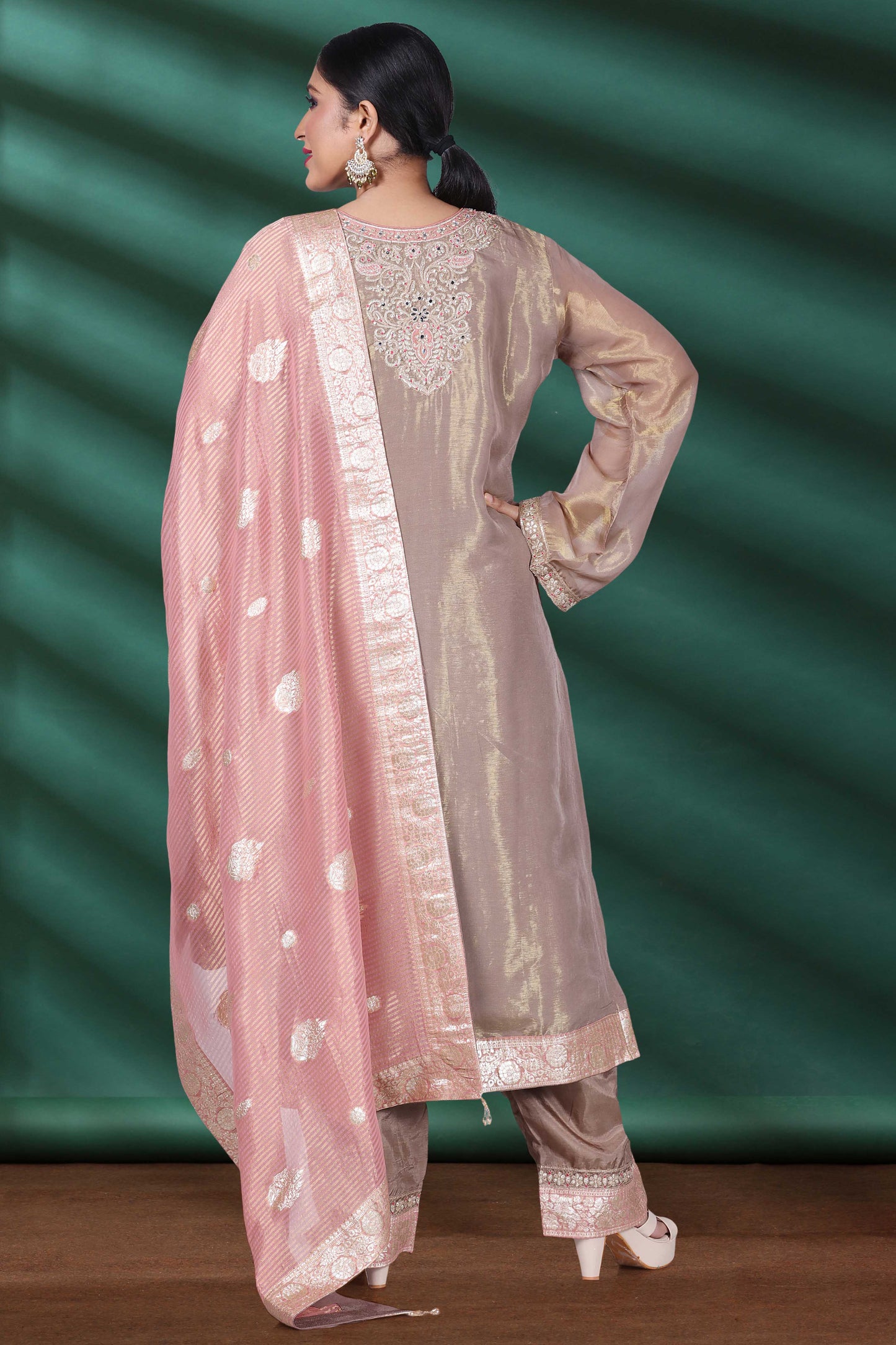 Partywear Suit D-163