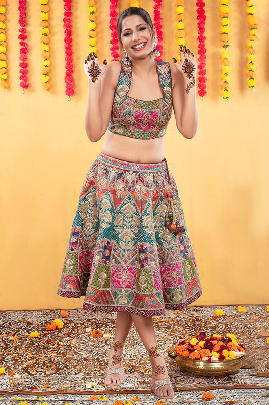 Bridal Mehendi Lehenga BML- 03