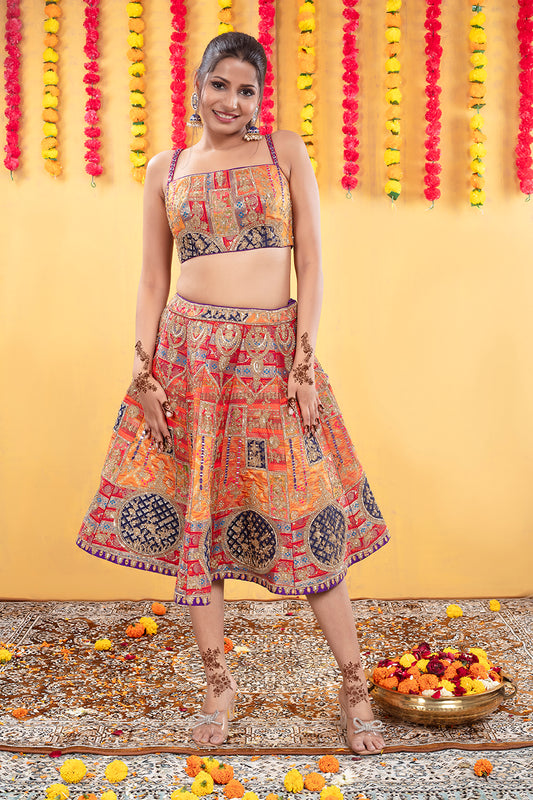 Bridal Mehendi Lehenga BML- 05