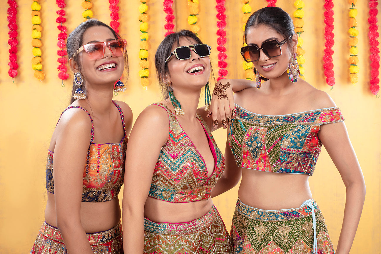 Bridal Mehendi Lehenga BML- 02