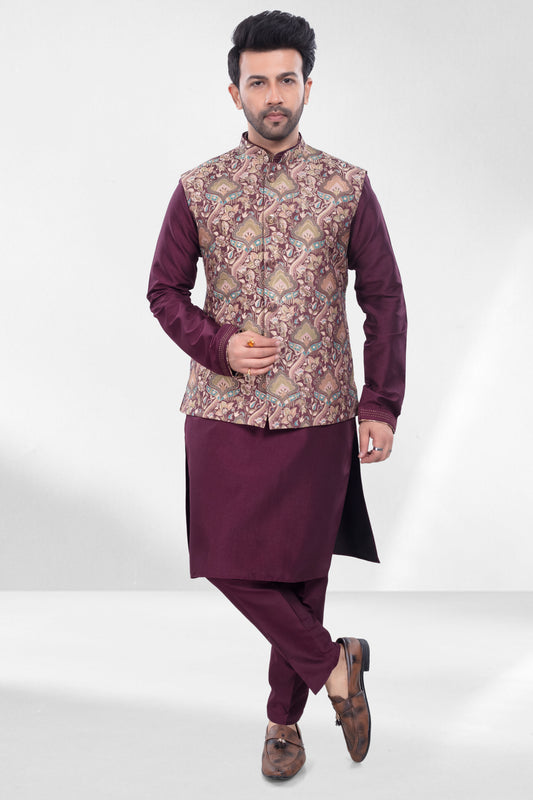 Mens kurta vest U2-S521