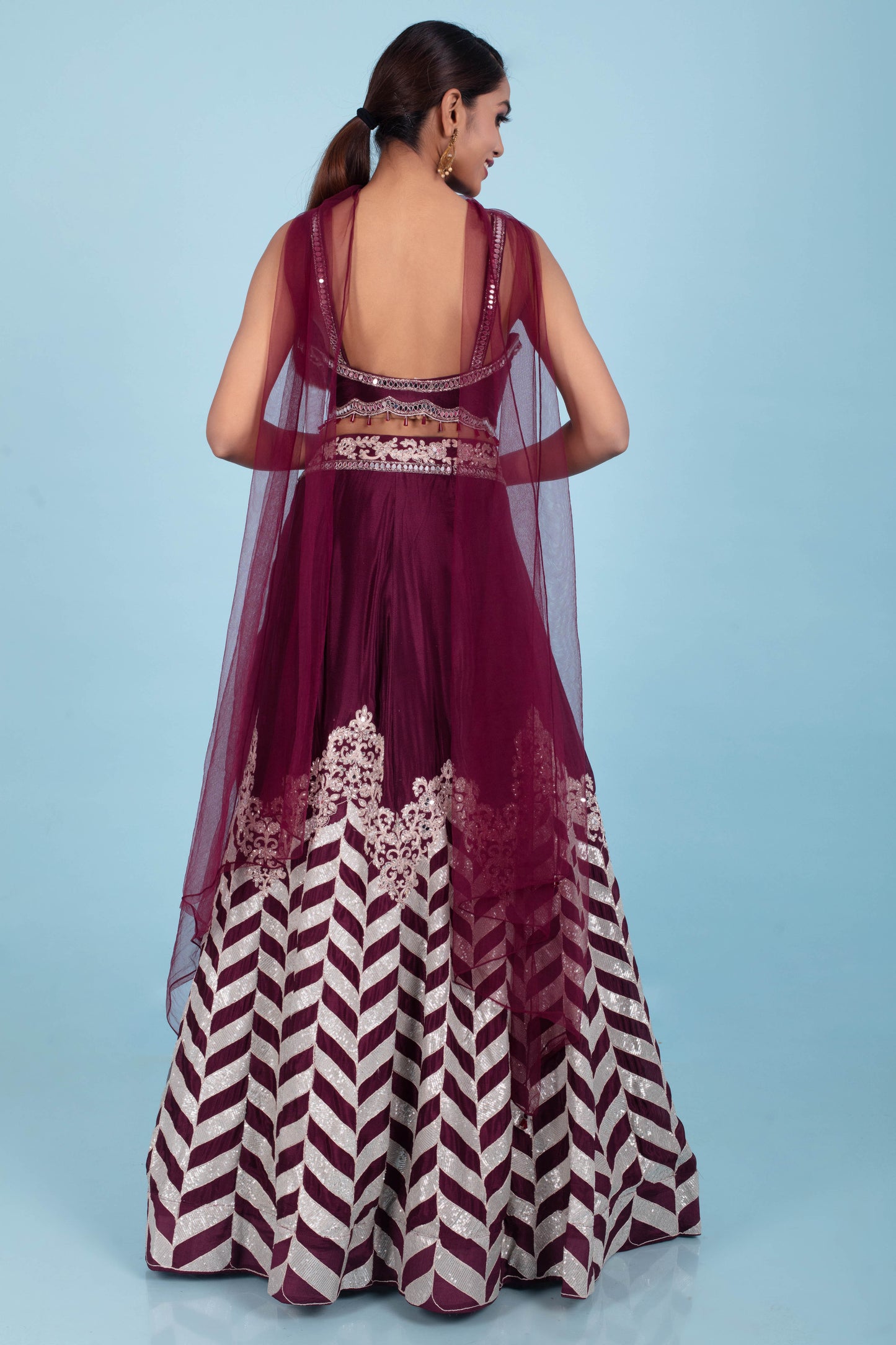 Party Wear Lehenga D-279