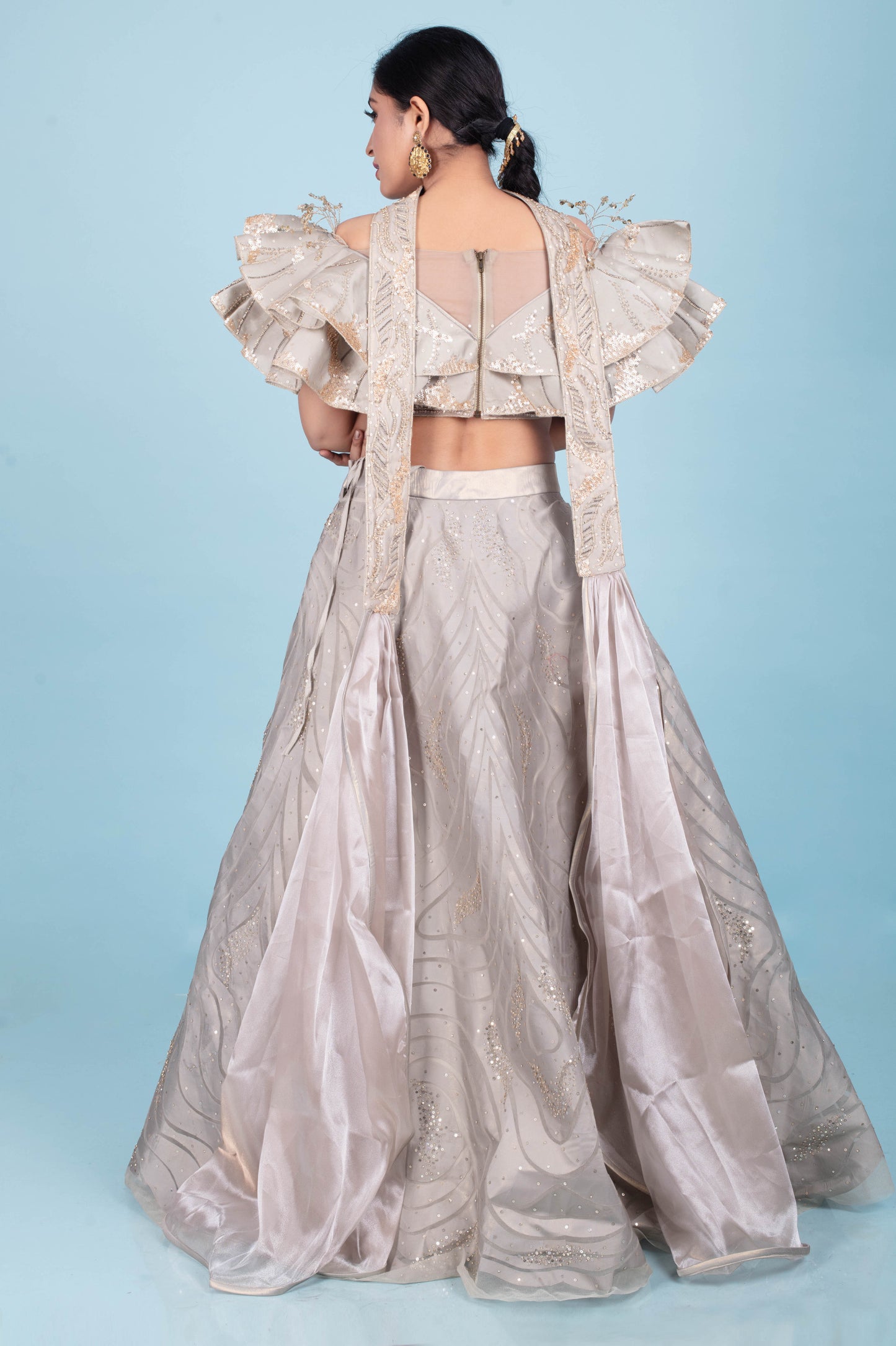 Party Wear Lehenga D-254