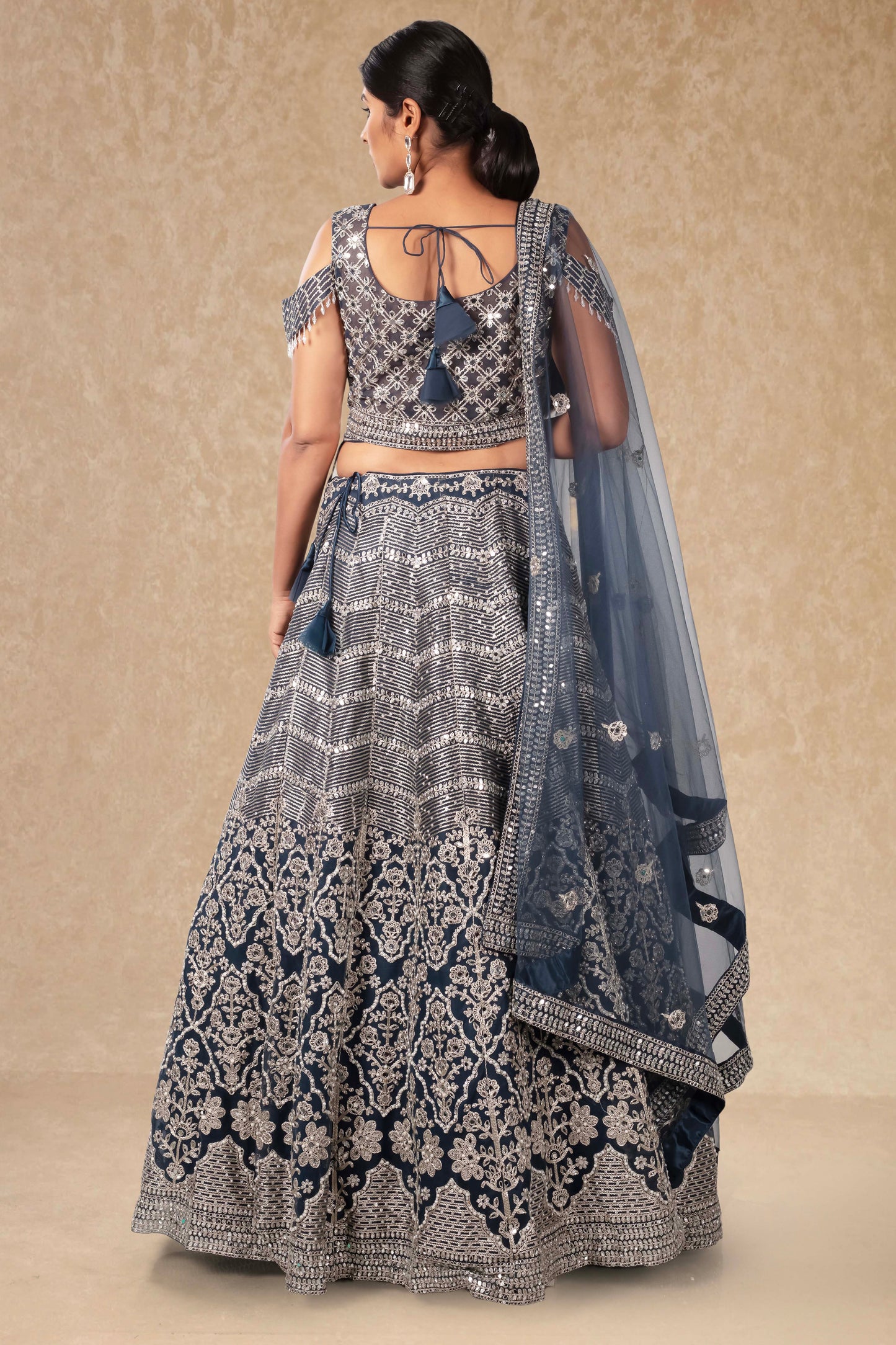 Party Wear Lehenga D-304