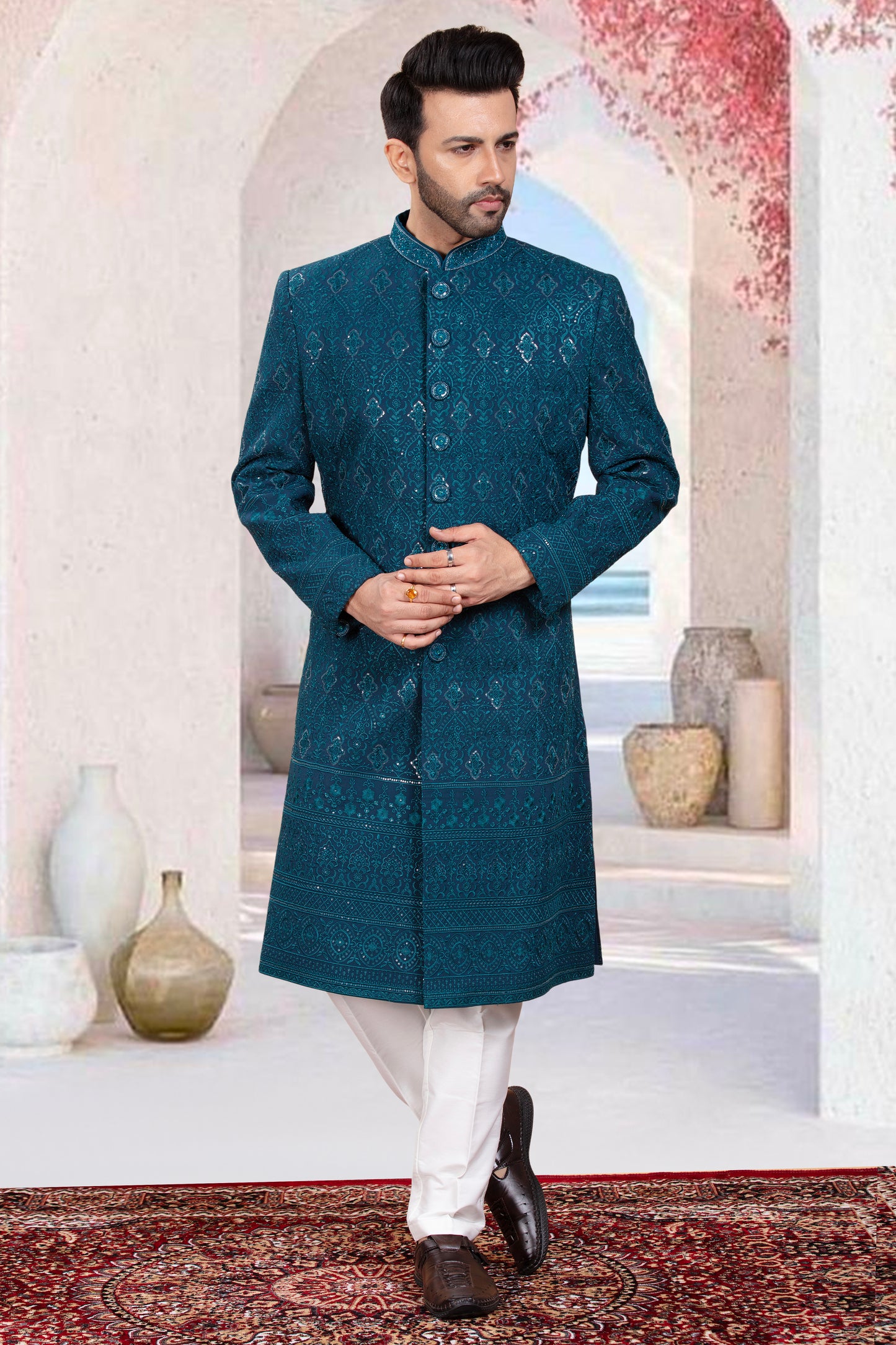 Mens Sherwani-  M420145