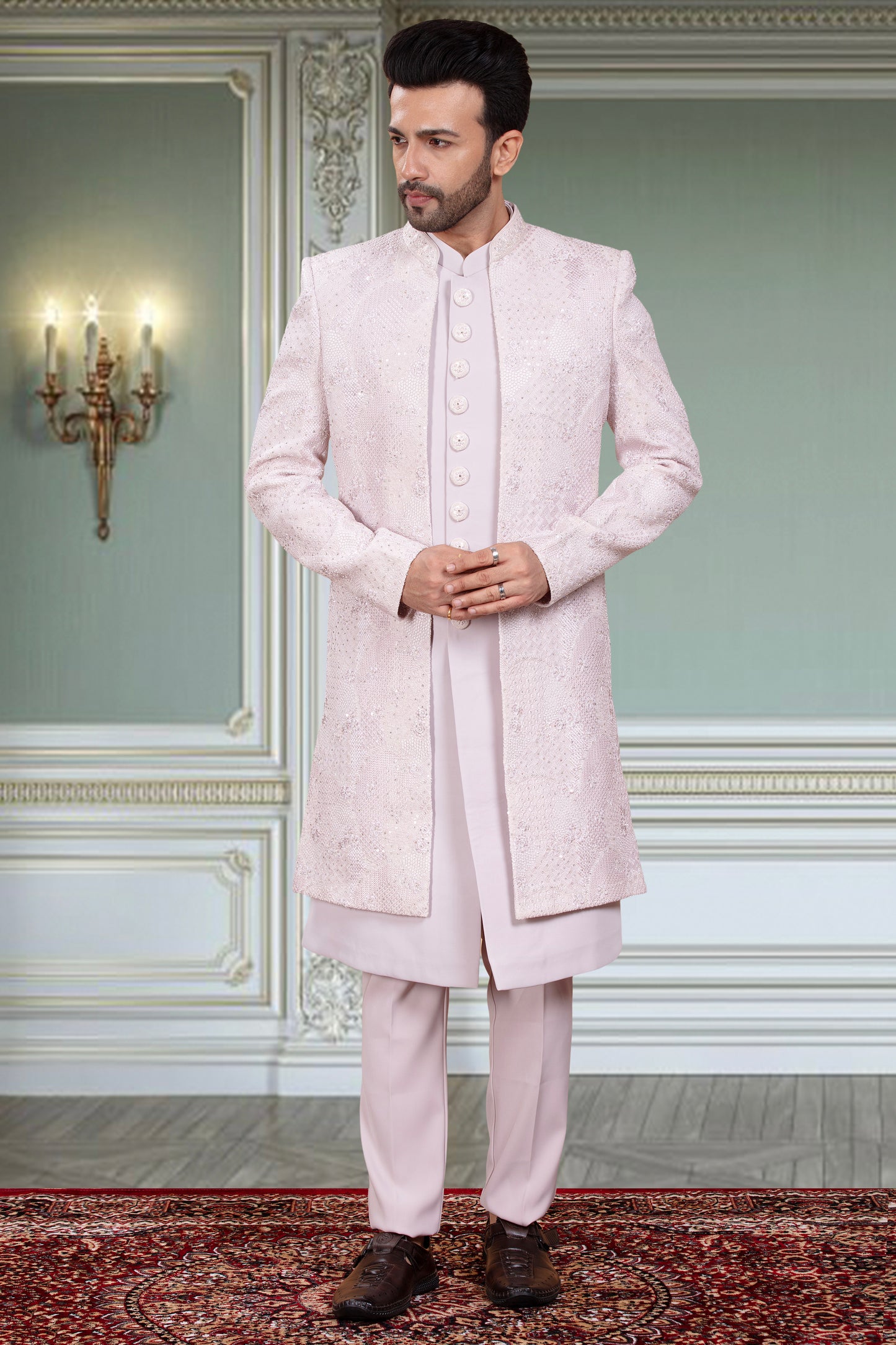 Mens Sherwani-  M420144