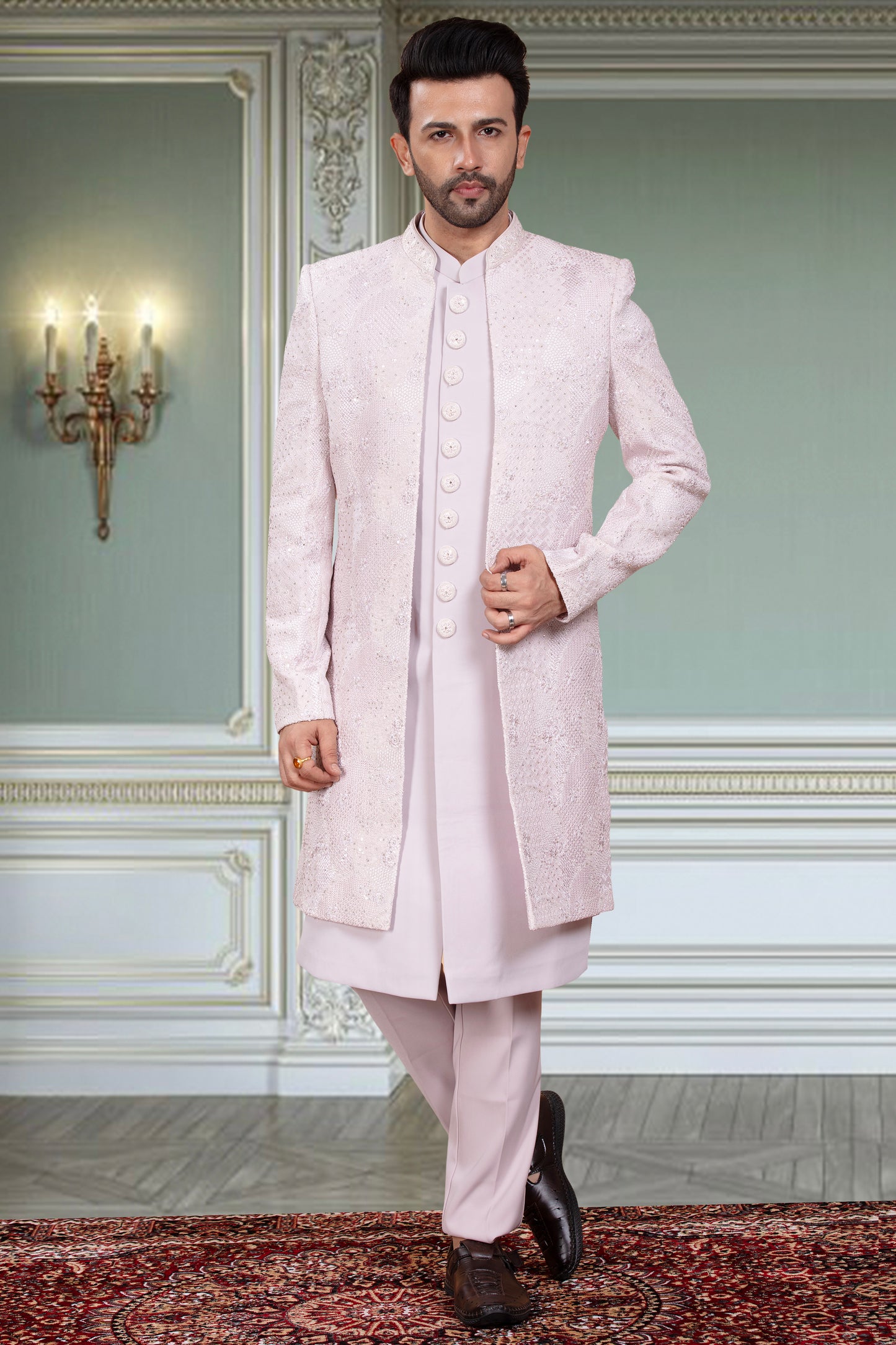 Mens Sherwani-  M420144