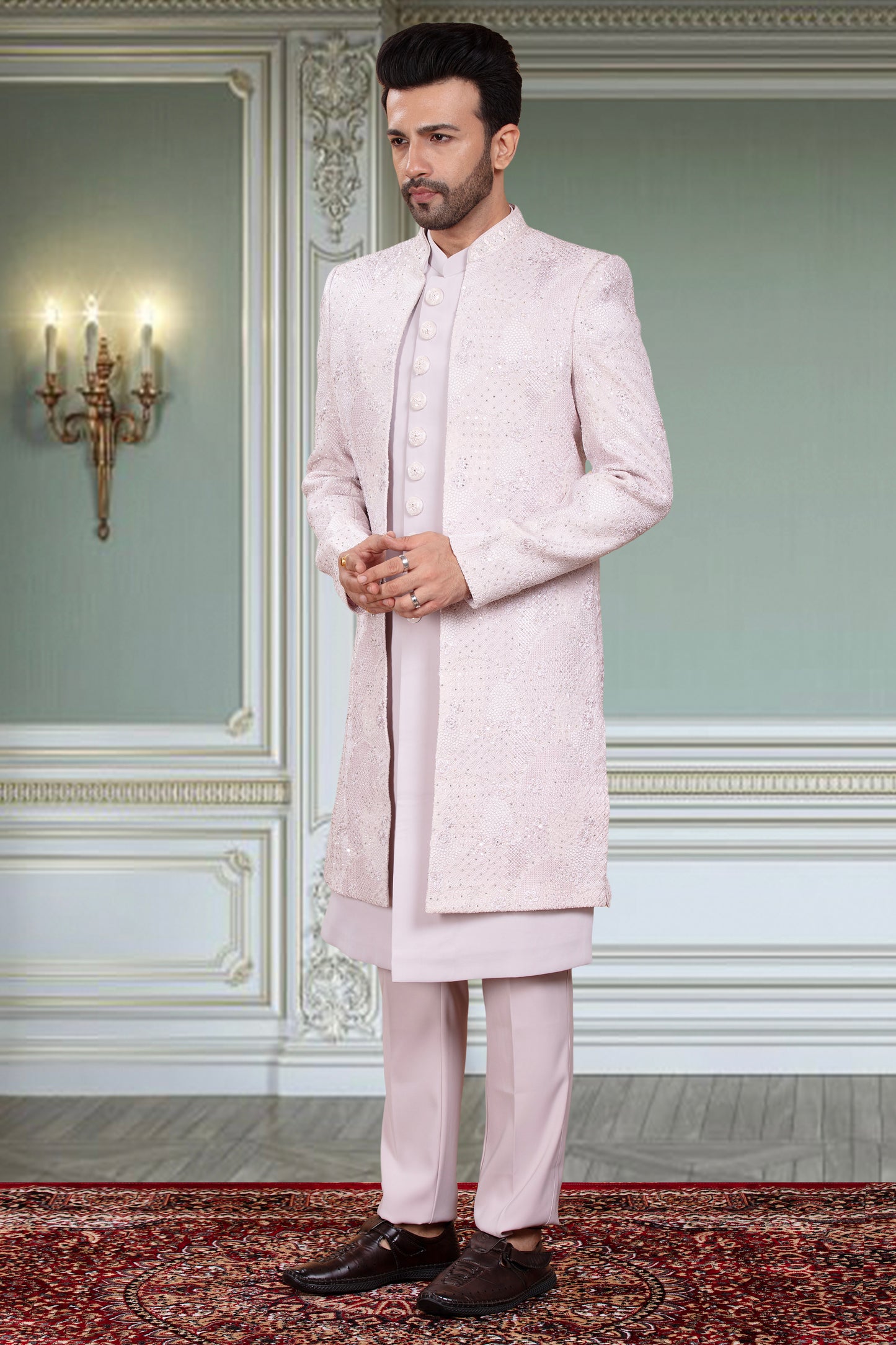 Mens Sherwani-  M420144