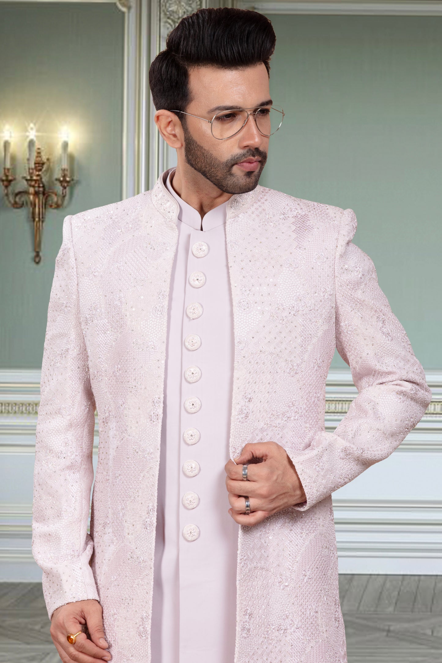 Mens Sherwani-  M420144