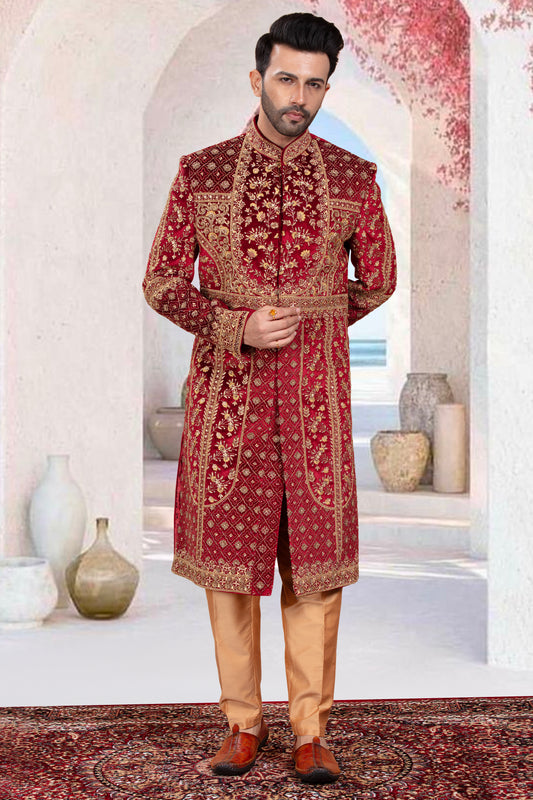 Mens Sherwani- M42-S147