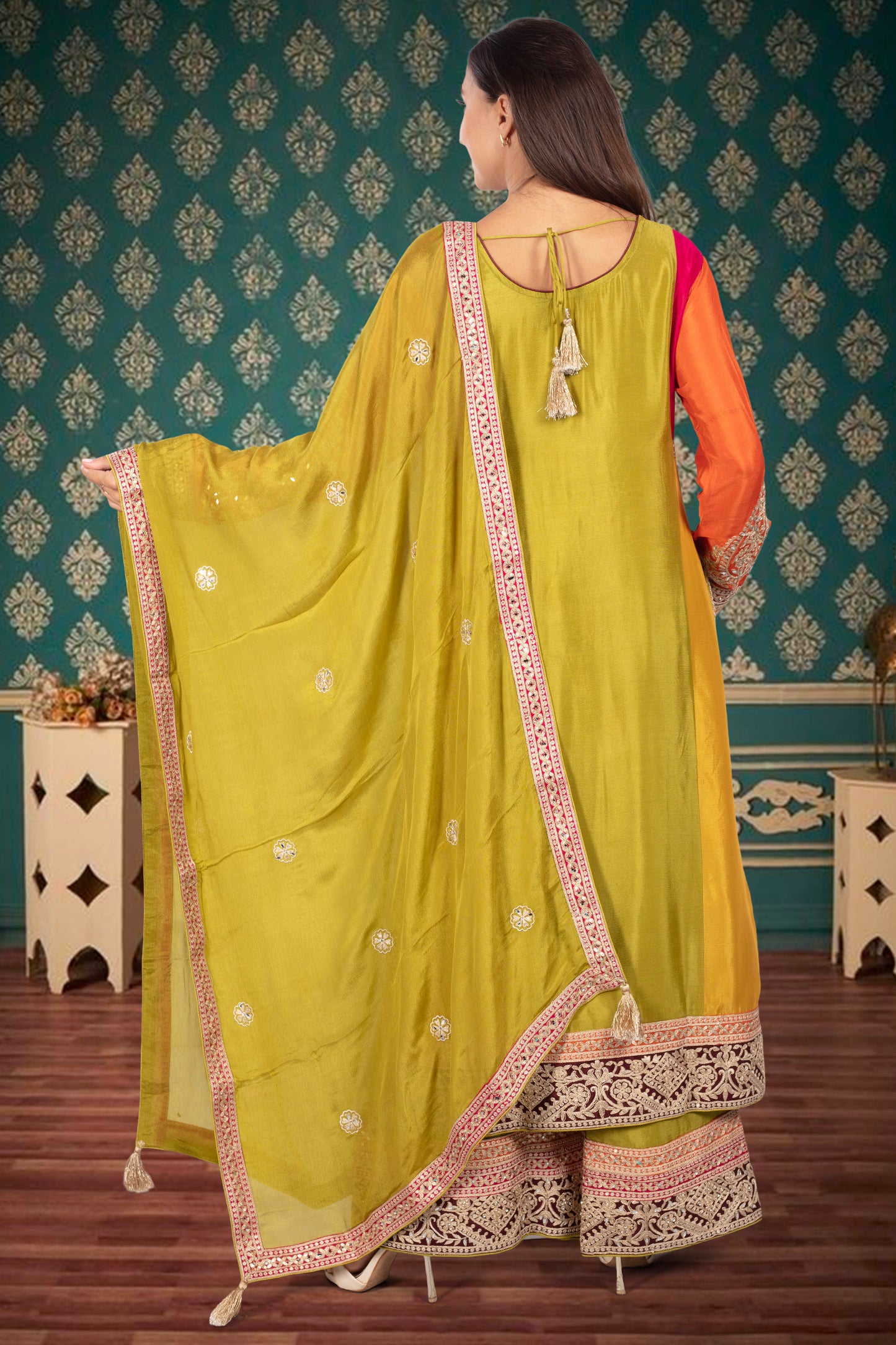 Partywear Suit D-214