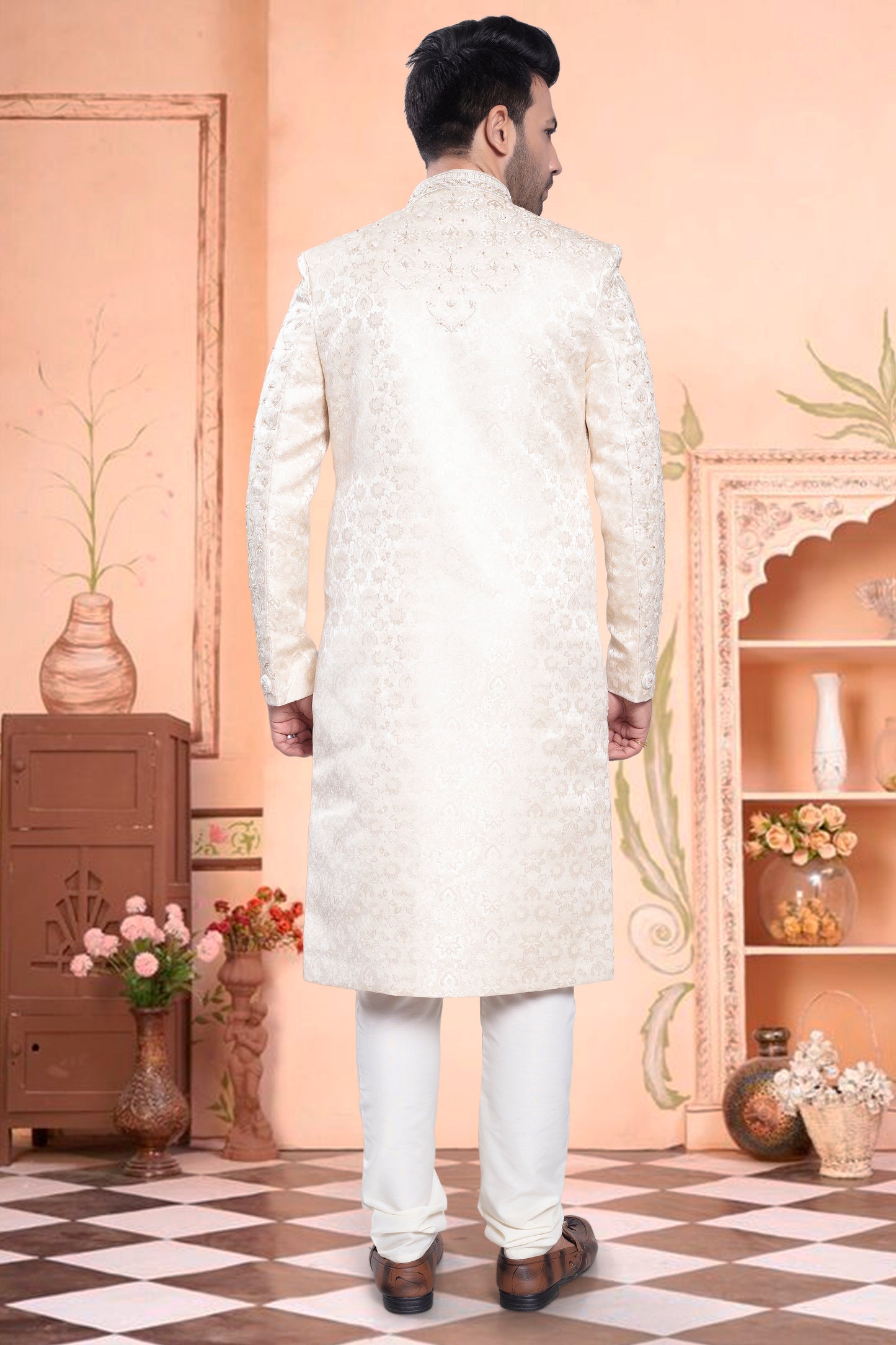 Mens Sherwani-  V200065