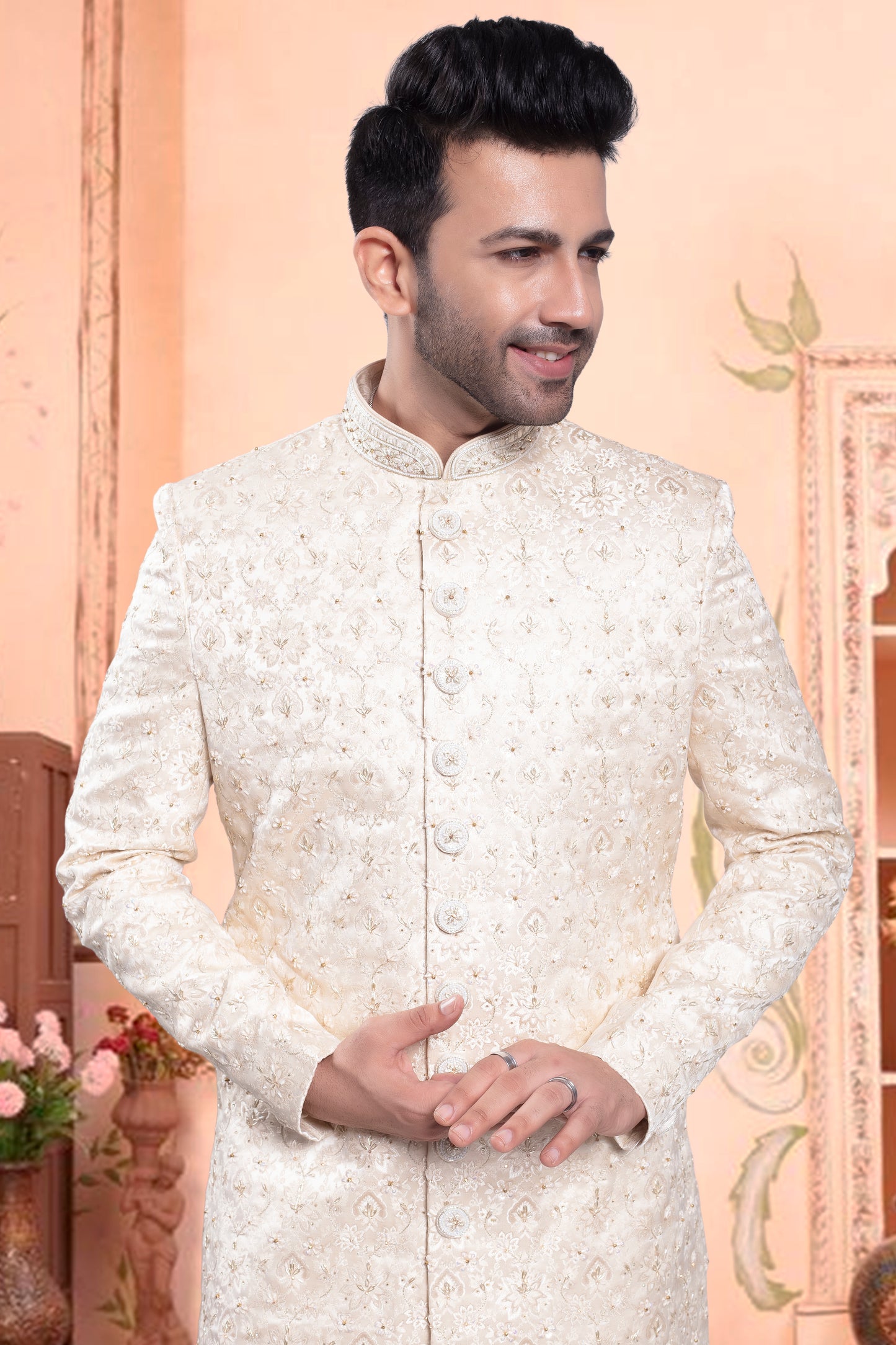 Mens Sherwani-  V200065