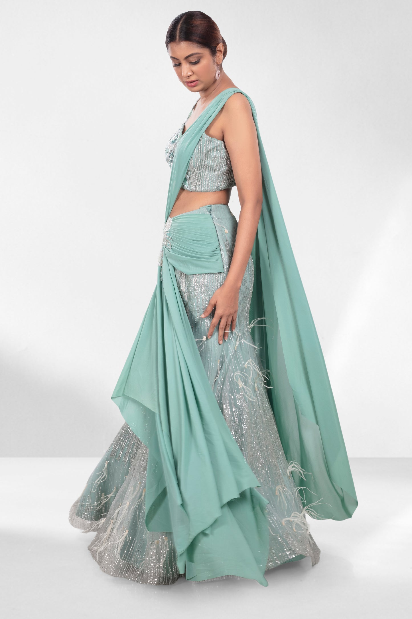 Party Wear Lehenga- K190082S