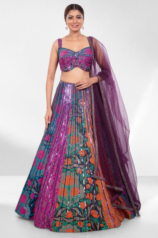 Party Wear Lehenga- K190081S