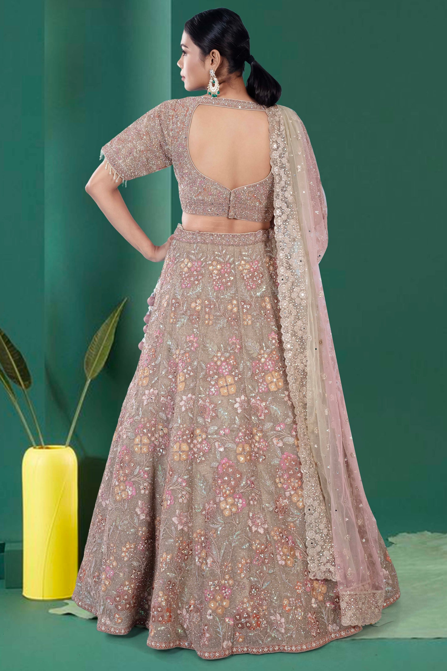 Party Wear Lehenga D-314