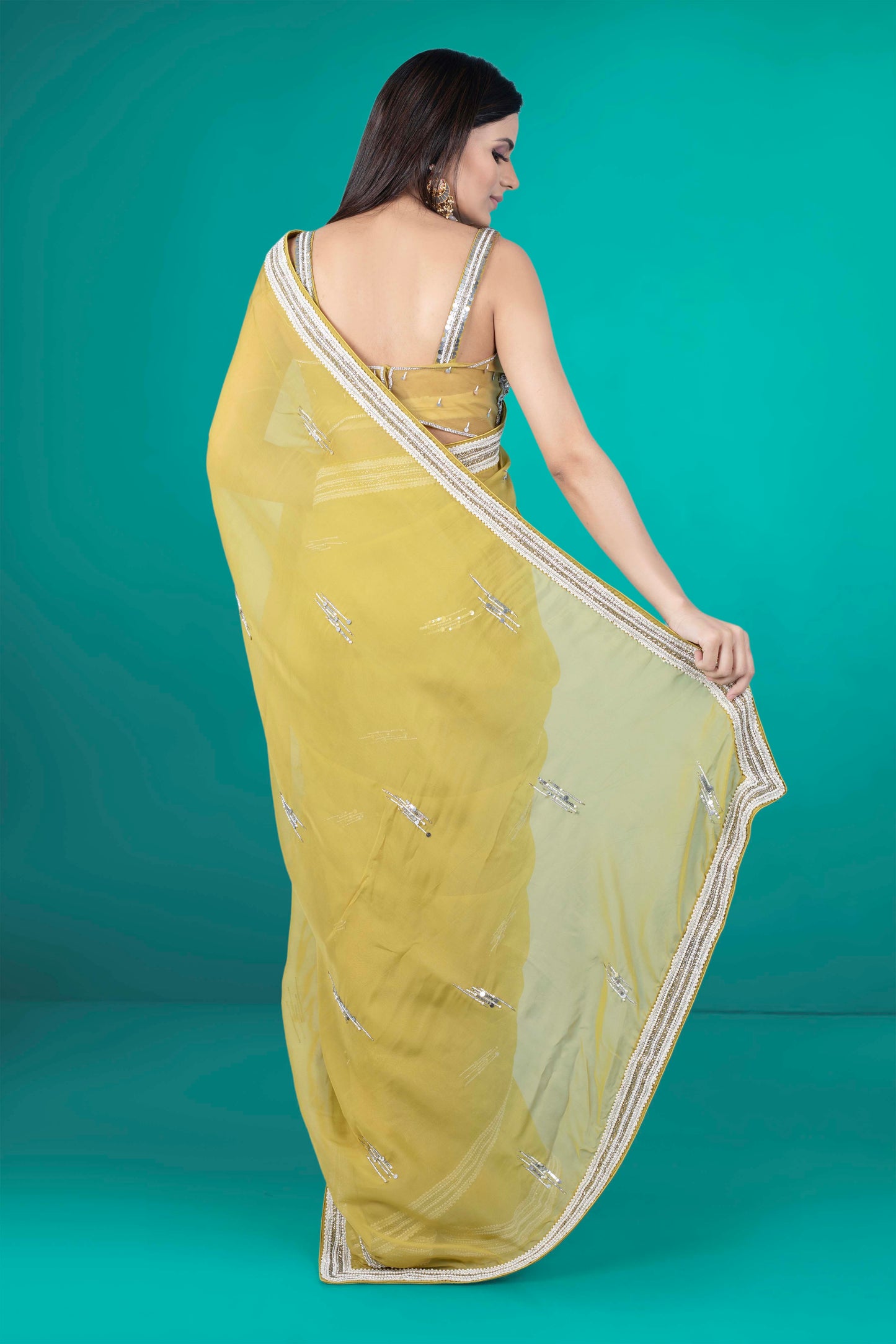 Party Wear Saree D-208