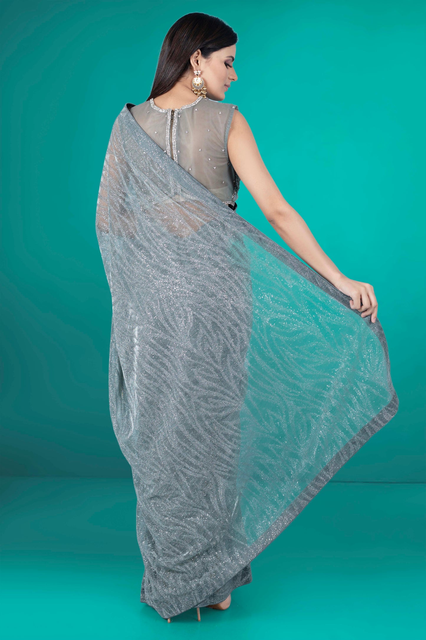 Party Wear Saree D-206