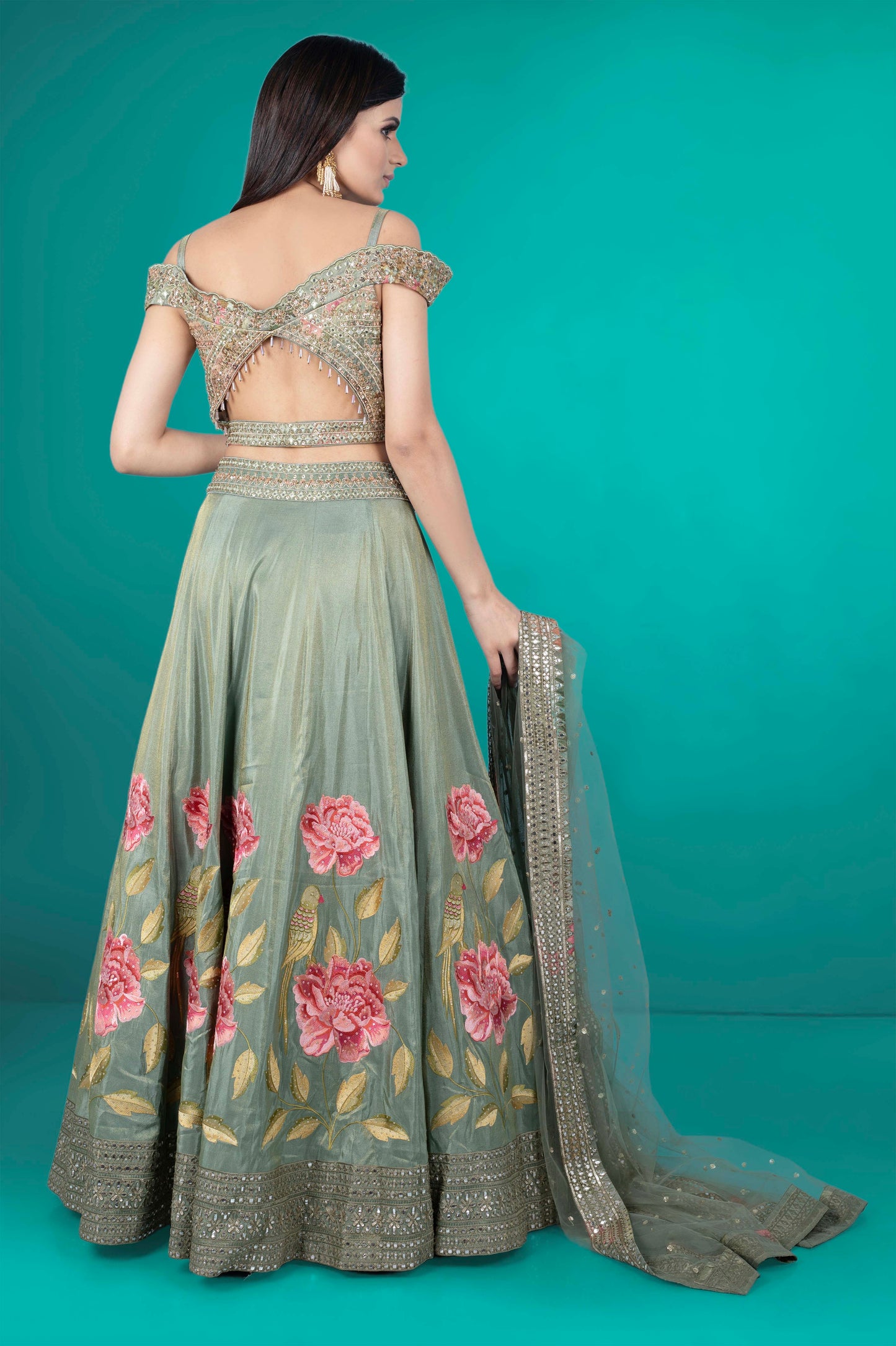 Party Wear Lehenga- S820016S