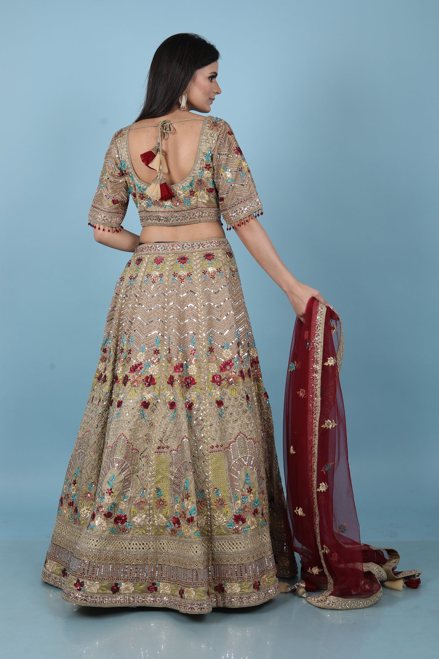 Party Wear Lehenga D-236
