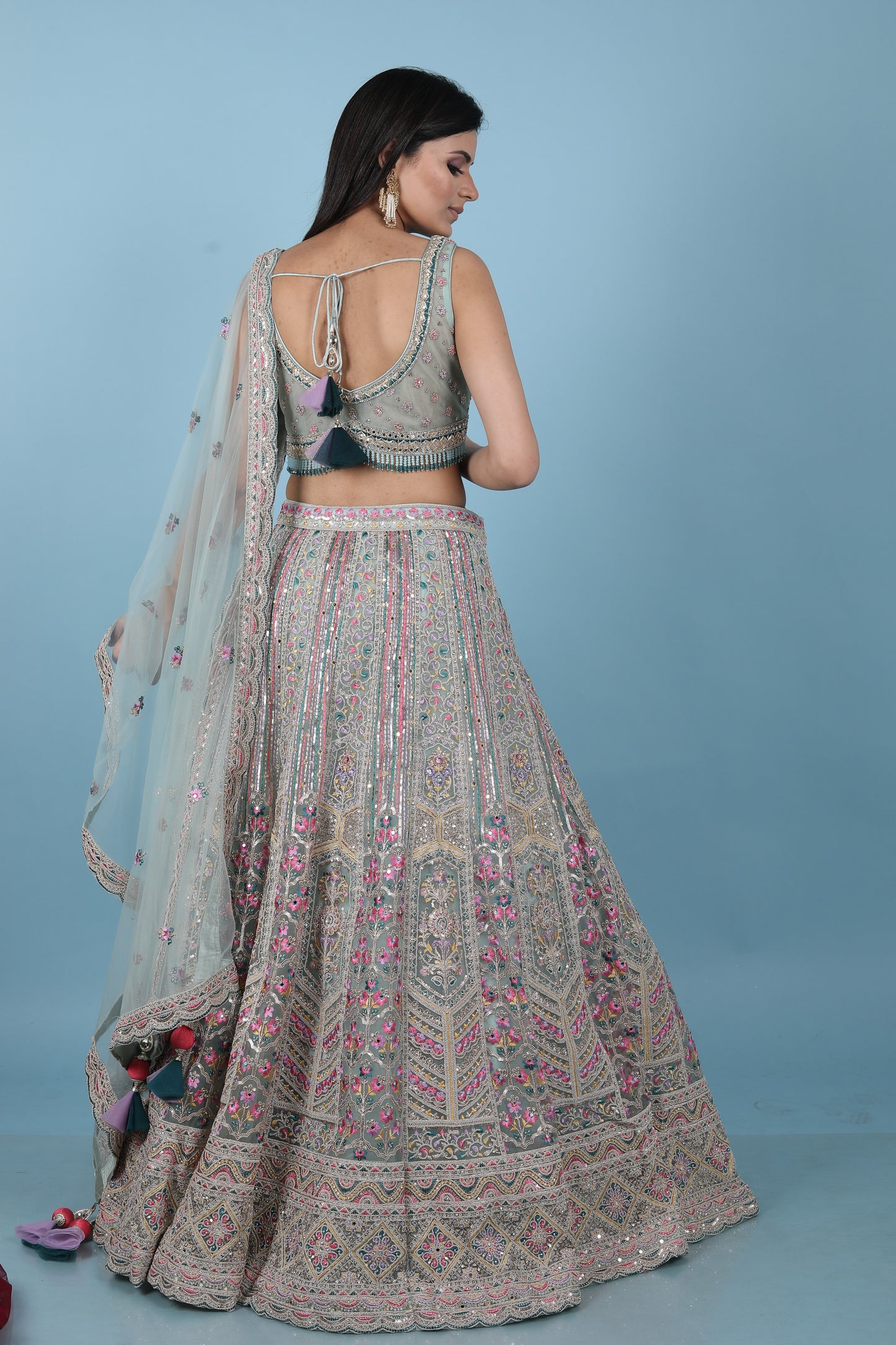 Party Wear Lehenga D-237