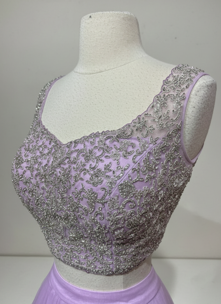 Lilac Purple Bridesmaids Lehenga BML-027/231