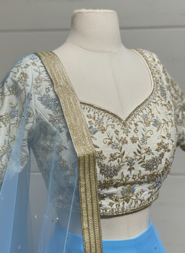 Maya Blue Bridesmaids Lehenga BML- 003/219