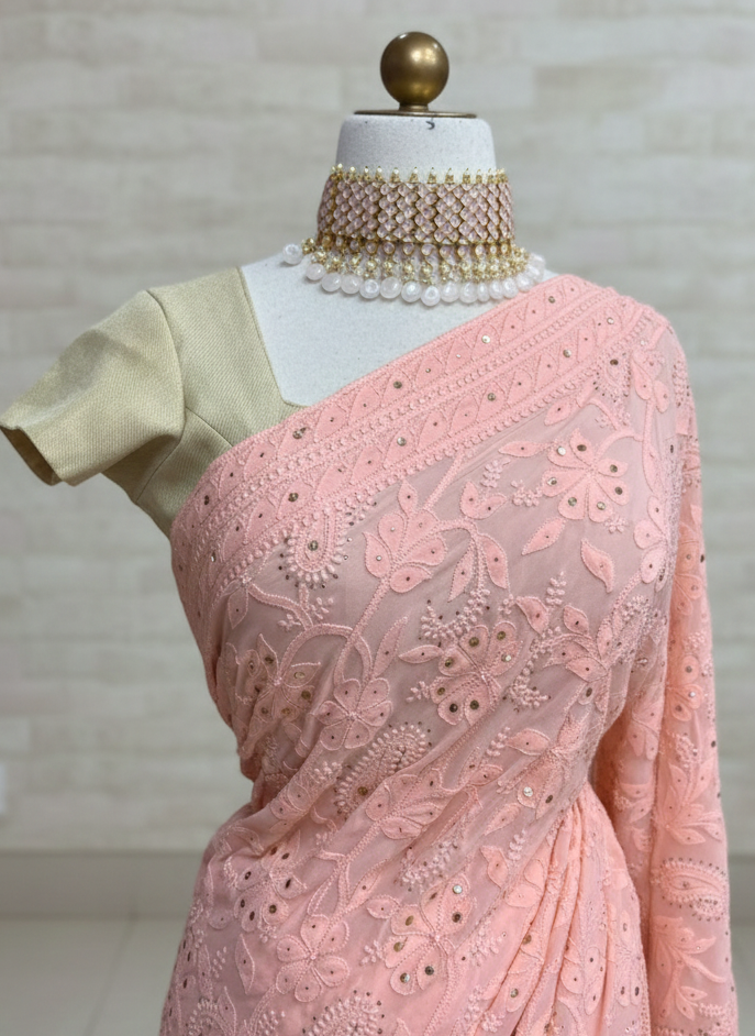 Party Wear Saree D-083