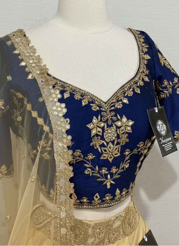 Sand Gold Bridesmaids Lehenga BML-029