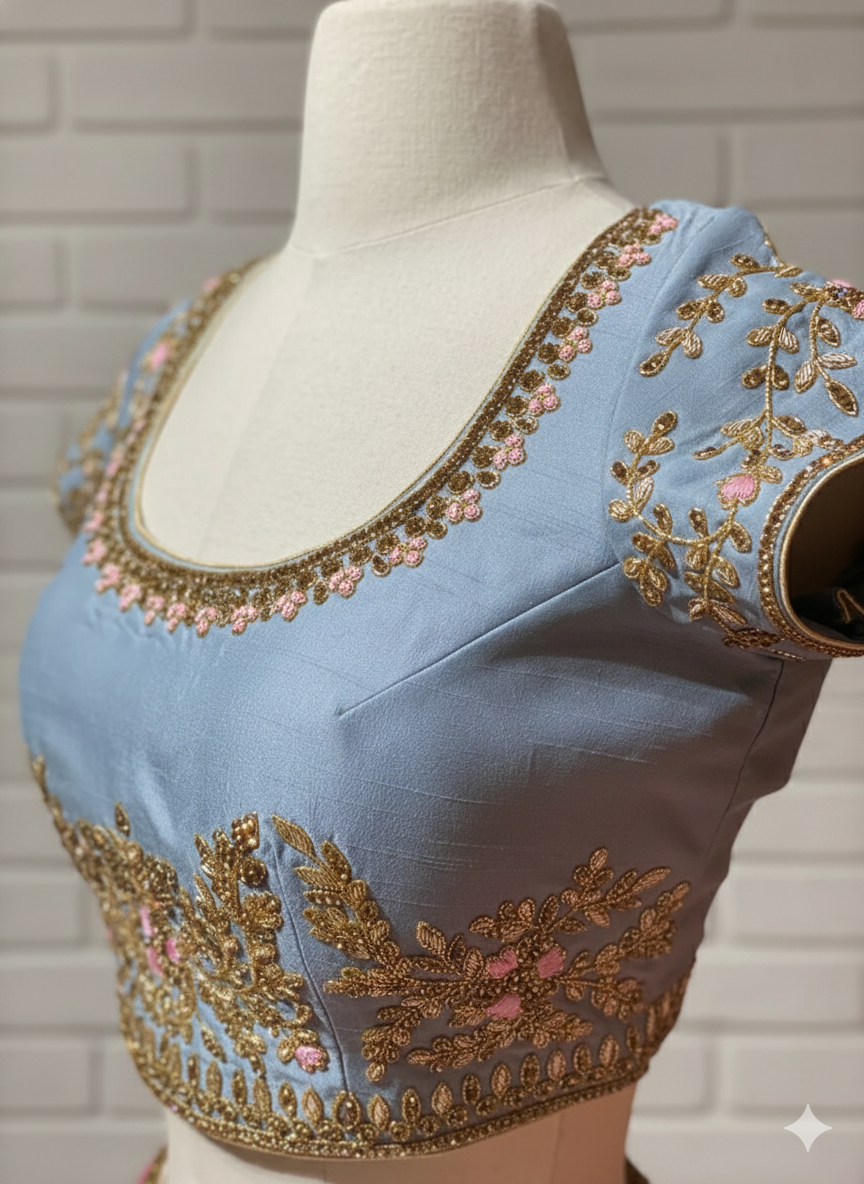 Blush Pink Bridesmaids Lehenga BML-025/208