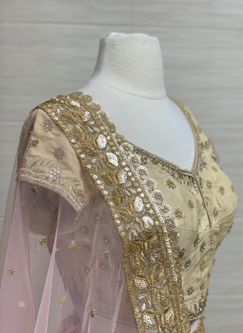 Ballerina Pink Bridesmaids Lehenga BML-021/215