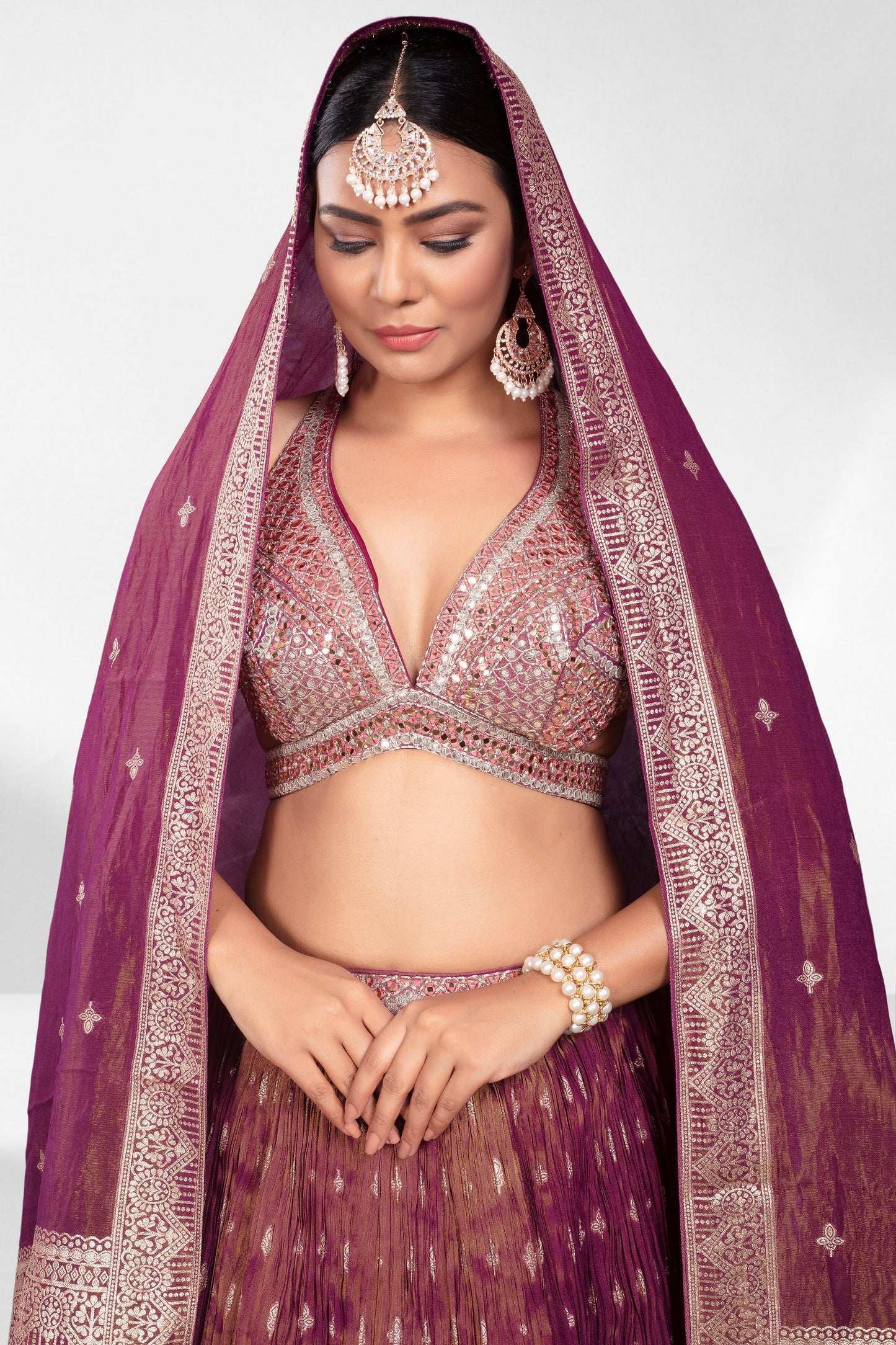 Party Wear Lehenga- A410022S