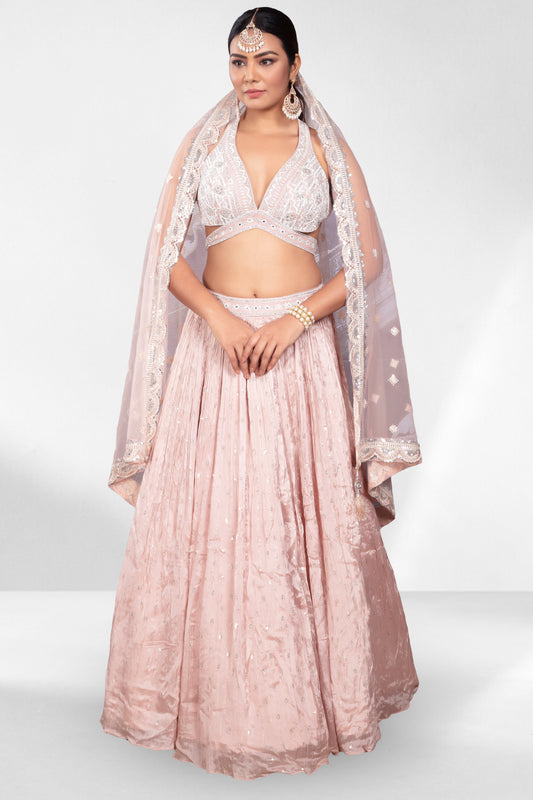 Party Wear Lehenga- A410023S