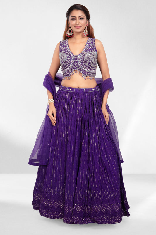 Party Wear Lehenga- S920126S