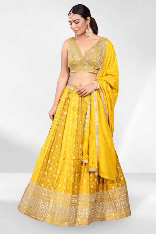 Party Wear Lehenga- A410021S
