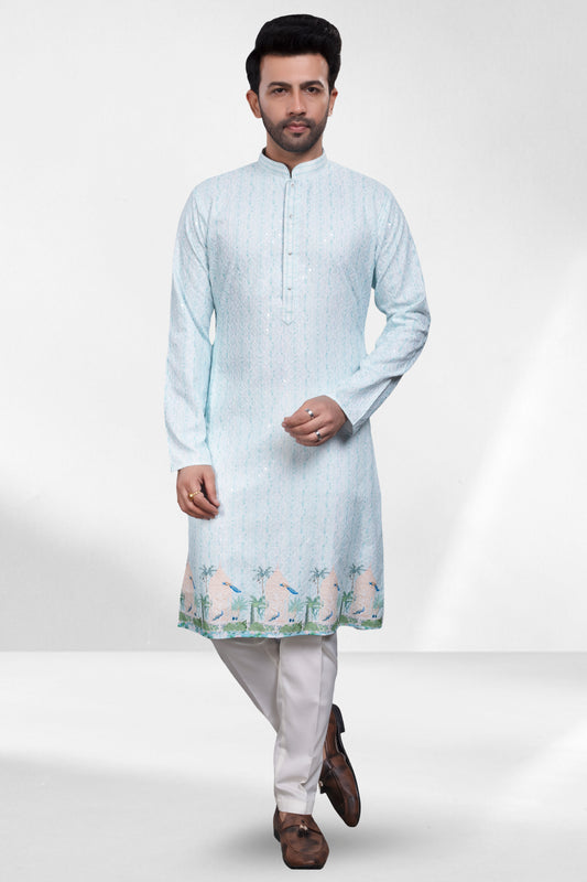 Mens Kurta Pajama - S020433