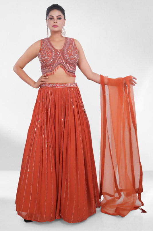 Party Wear Lehenga- S920114S