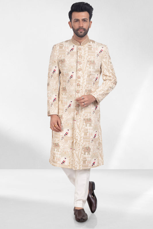 Mens Sherwani-  S020446