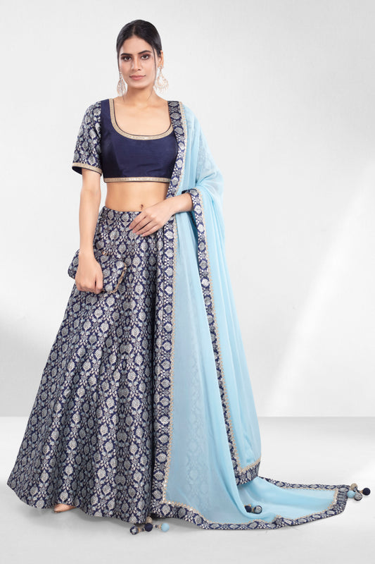 Party Wear Lehenga- J172590N
