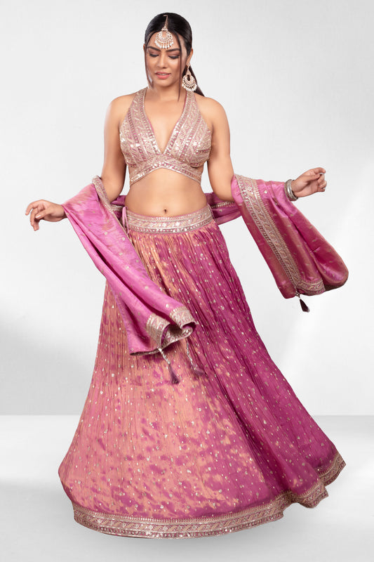 Party Wear Lehenga- A410028S