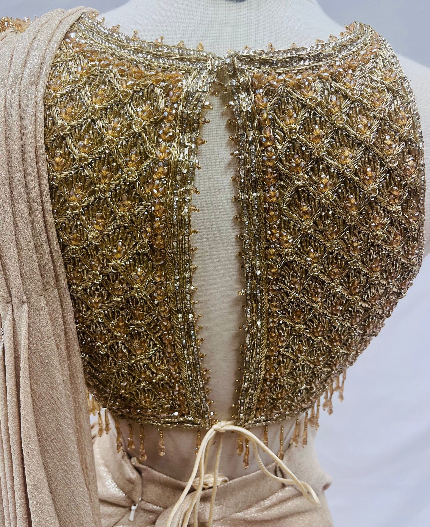 Pre-Stitched Saree W/ Readymade Blouse - D033