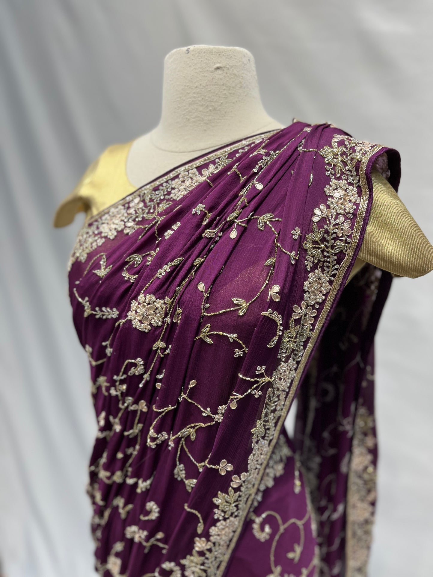 Party Wear Saree D-183