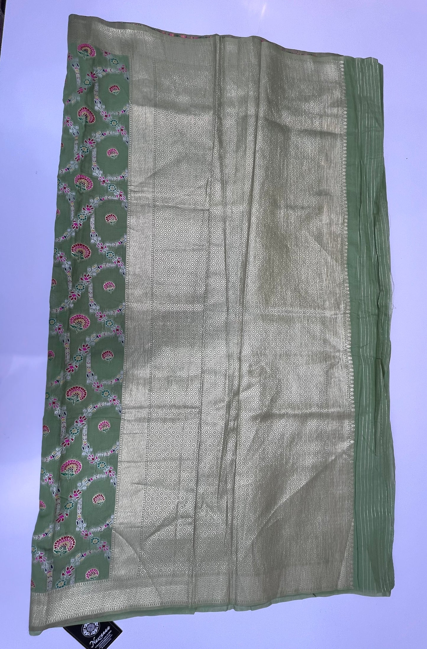 Blended Banarasi Saree-032