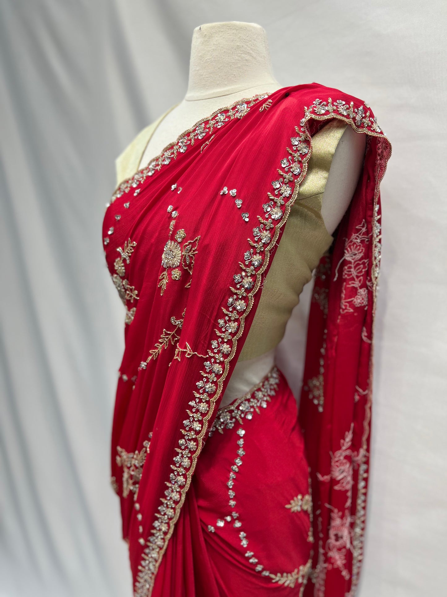 Party Wear Saree D-189